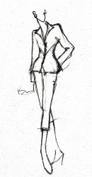 リメイク服のラフなイメージ画2